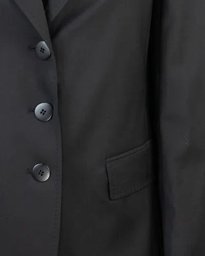 Max Mara Nice Black Blazer In Black