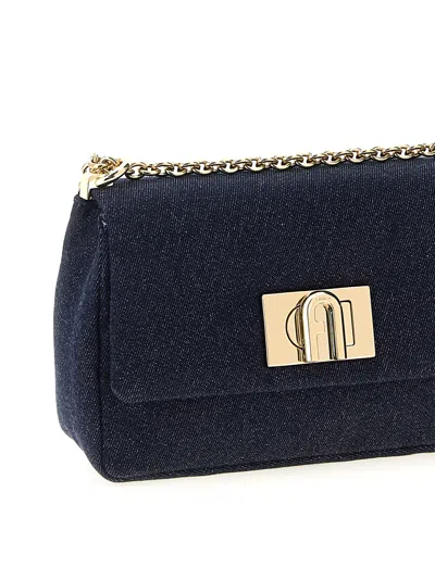 Furla Mini Crossbody Bag Crossbody Bags Blue