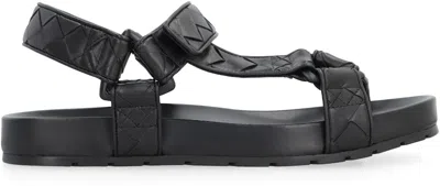 Bottega Veneta Sandal In Black