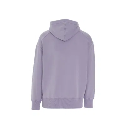 Givenchy Barbed Wire With G Tufting Washed Hoodie In Purple