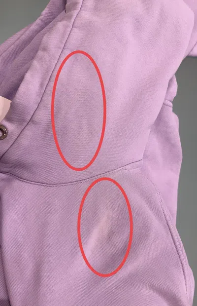 Givenchy Barbed Wire With G Tufting Washed Hoodie In Purple