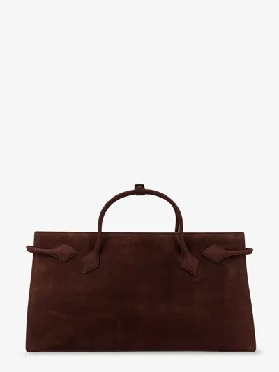 Alaïa Alaia Women Suede Hand Tote Bag