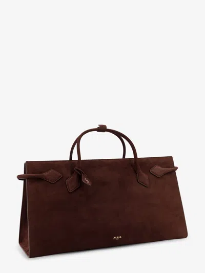 Alaïa Alaia Women Suede Hand Tote Bag