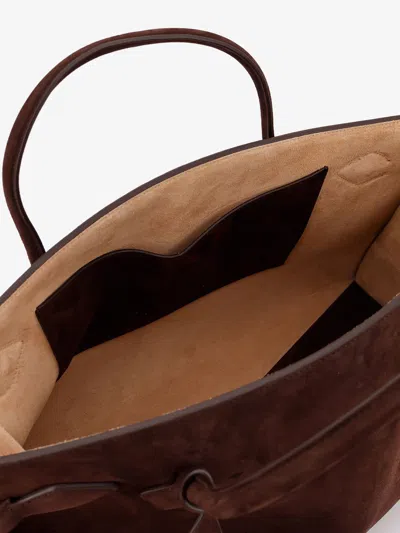 Alaïa Alaia Women Suede Hand Tote Bag