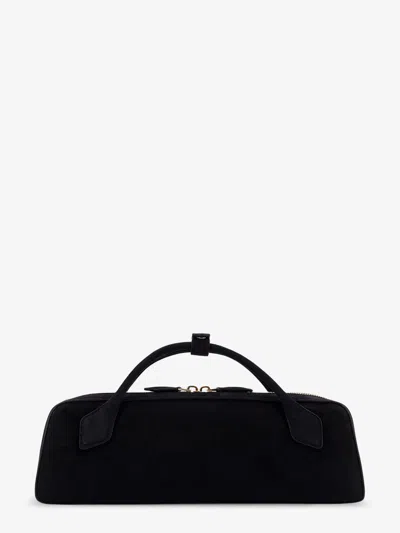 Alaïa Alaia Women Teckel Clutch Suede Handbag