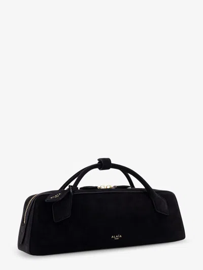 Alaïa Alaia Women Teckel Clutch Suede Handbag