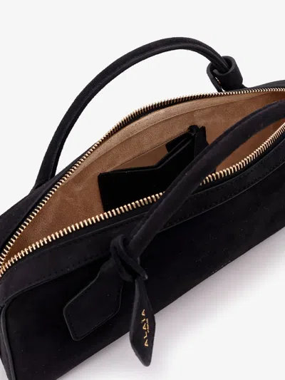 Alaïa Alaia Women Teckel Clutch Suede Handbag
