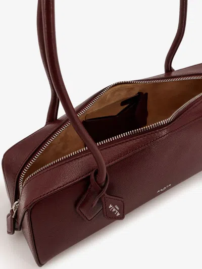 Alaïa Alaia Women Teckel Medium Leather Shoulder Bag