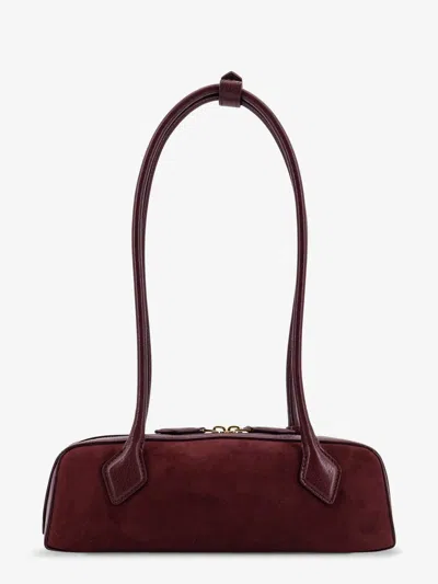 Alaïa Alaia Women Teckel Small Suede Shoulder Bag