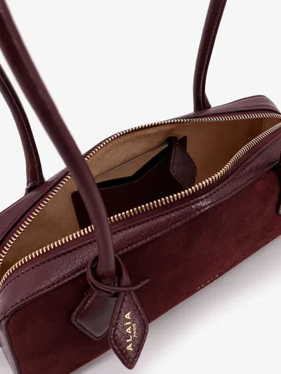 Alaïa Alaia Women Teckel Small Suede Shoulder Bag