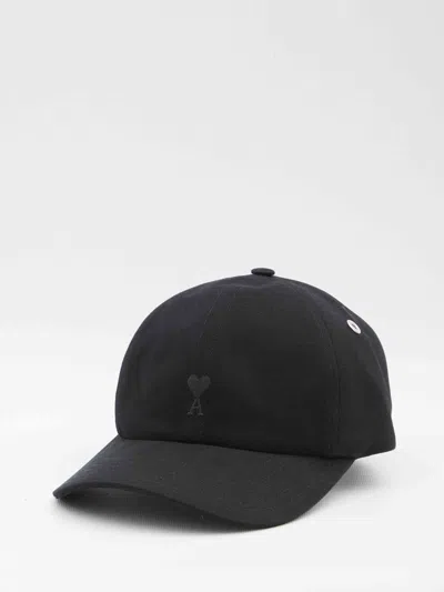 Ami Alexandre Mattiussi Ami Paris De Coeur Cap In Black