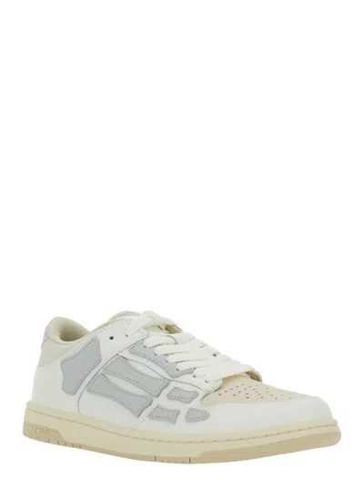 Amiri Skel Top Low Sneakers In Neutral