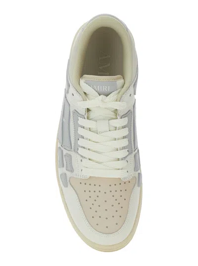 Amiri Skel Top Low Sneakers In Neutral