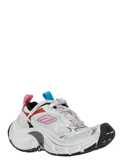 Balenciaga Multicolor Mesh And Rubber 6xl Sneakers In Multi
