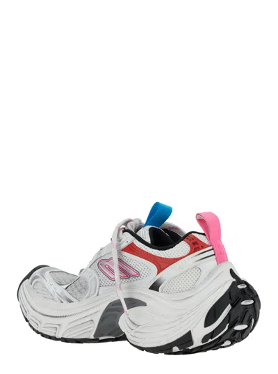 Balenciaga Multicolor Mesh And Rubber 6xl Sneakers In Multi