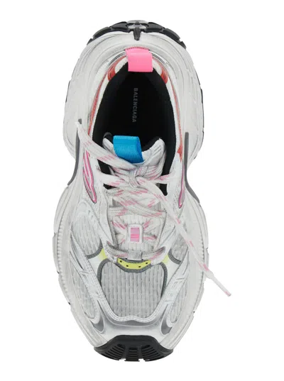 Balenciaga Multicolor Mesh And Rubber 6xl Sneakers In Multi