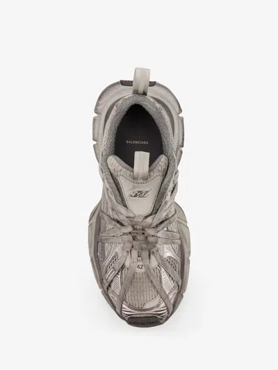 Balenciaga Men 3xl Low Top Mesh Sneakers In Gray