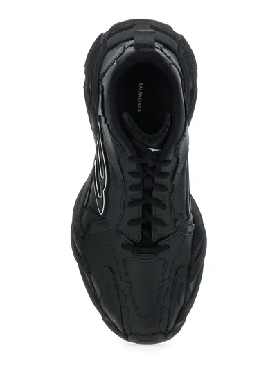 Balenciaga Monday Low-top Sneakers In Black
