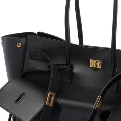 Balenciaga All Day Croco Leather Shoulder Bag