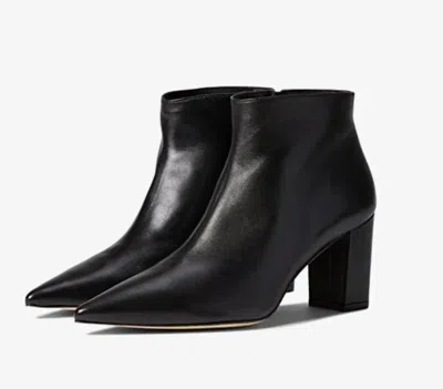 Stuart Weitzman 75mm Block Heel Ankle Boots In Black