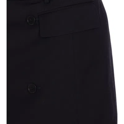 Balenciaga Skirts With Belt Loops And Front Pockets In Black