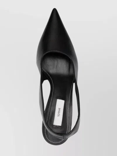 Totême Toteme Classic Slingbacks In Black
