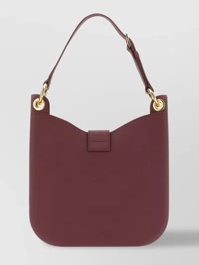 Tom Ford Small Tara Shoulder Bag With Adjustable Strap And Top Handle In Silver