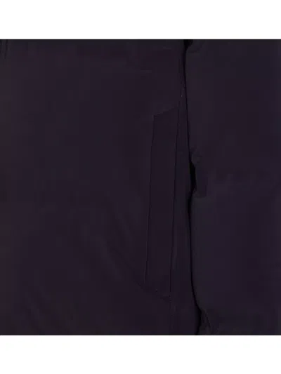 Herno New Impact Medium Weight Hooded Down Jacket In Blue