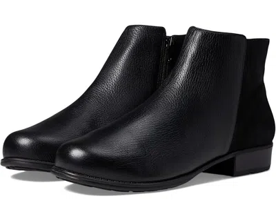 Walking Cradles Lewis Boots Women's Us 10 Black Leather Side Zip Bootie Zpo1442 In Black