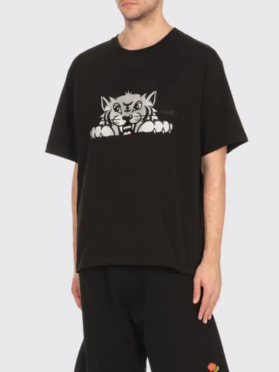 Kenzo Graphic Print Crew Neck Cotton T-shirt