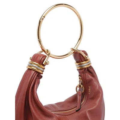 Chloé Chloe' Women Bracelet Bag In Brown
