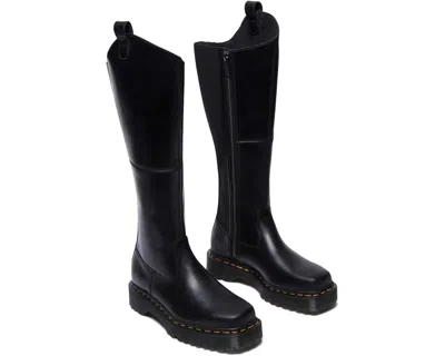 Dr. Martens Black Amaayah Knee High Leather Tall Boots