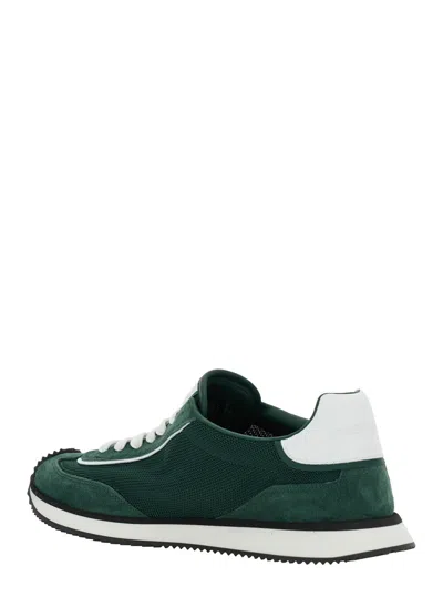Dolce & Gabbana "dg Cushion" Sneaker In Green