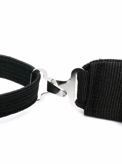 Dsquared2 Black Monochrome Papillon With Snap-fit Fatening