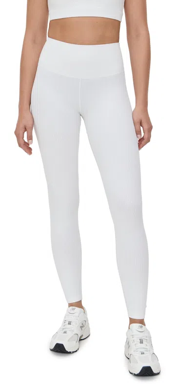 Splits59 Airweight Rib High Waist 7/8 In White
