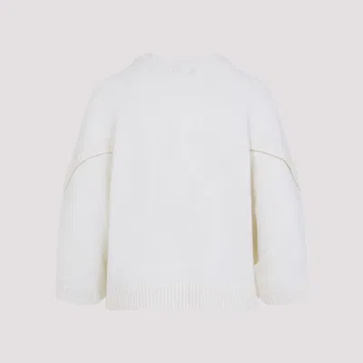 Max Mara Sweater In White