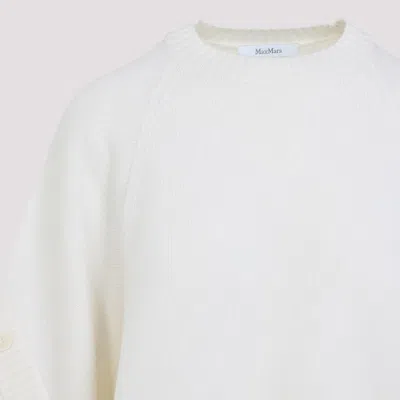 Max Mara Sweater In White