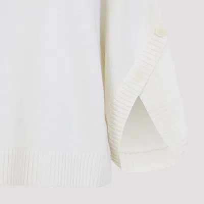 Max Mara Sweater In White