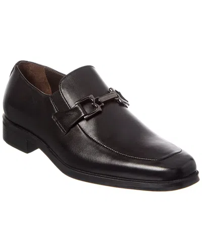 M By Bruno Magli Pitto Bit Leather Loafer In Black