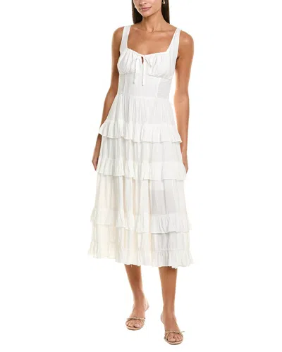 Maison Maar Maxi Dress In White