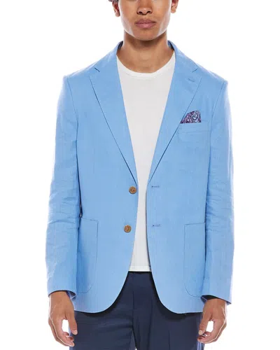 Tailorbyrd Solid Linen Blend Sport Coat