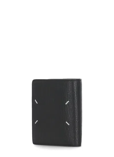 Maison Margiela Flap Wallet In Black