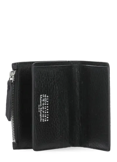 Maison Margiela Flap Wallet In Black