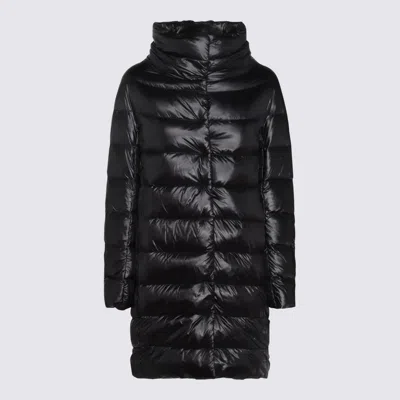 Herno Dora Long Down Jacket In Black