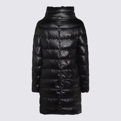 Herno Dora Long Down Jacket In Black