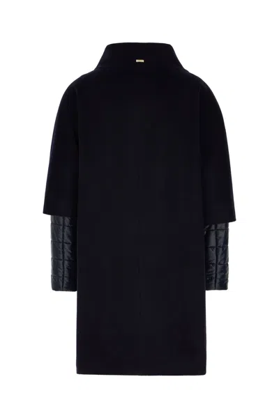 Herno Women Wool Down Jacket In Animal Print