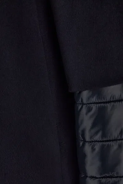 Herno Women Wool Down Jacket In Animal Print