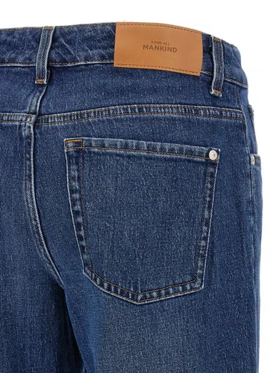 7 For All Mankind Calie Ankle Straight Leg Jeans In Multi