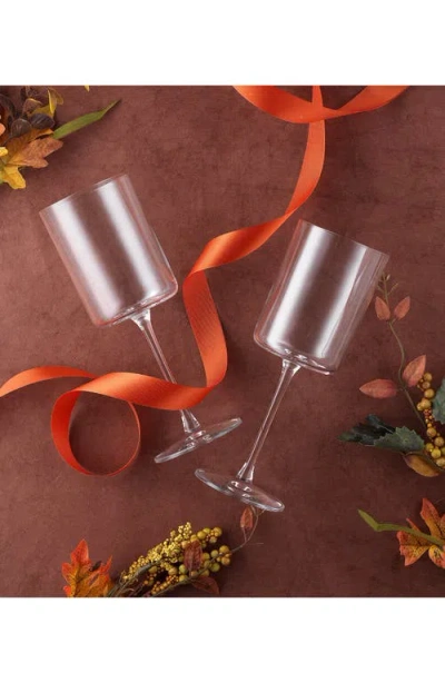 Joyjolt Claire Set Of 2 Red Wine Glasses