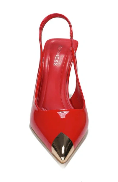 Berness Vega Slingback Pump In Red